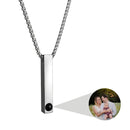 Colar Masculino Personalizado com Foto Aço Inoxidável