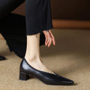 Wessex Sapatilha Feminina de Bico Fino - Preta