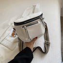 Cairo Bolsa de Ombro Ajustável branca