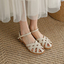 Tebas Sandália Feminina Gladiadora