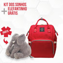 Bolsa Maternidade LEQUEEN Original + Elefantinho 60cm