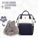 Bolsa Maternidade LEQUEEN Original + Elefantinho 60cm
