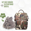 Bolsa Maternidade LEQUEEN Original + Elefantinho 60cm