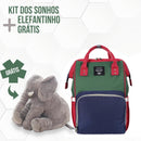 Bolsa Maternidade LEQUEEN Original + Elefantinho 60cm