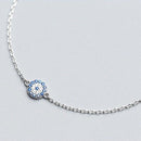 Pulseira Prata Olho Grego